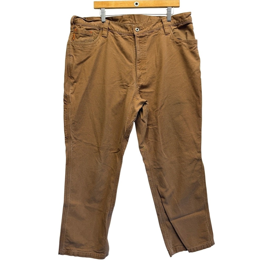Propper FR Brown Flame Resistant Work Pants Utility Canvas Mens 38x27 Heavy